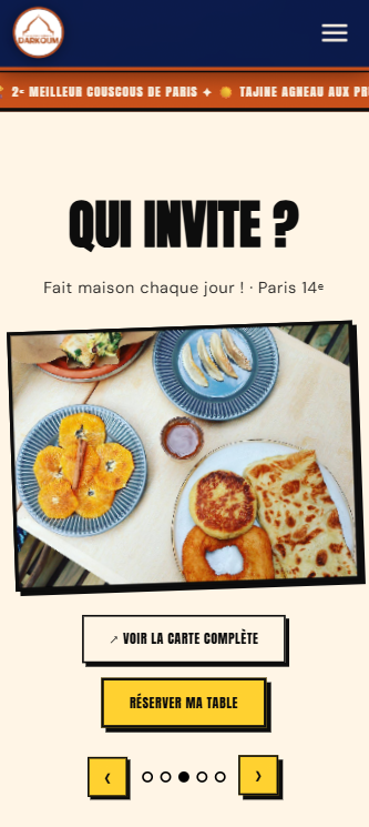 Darkoum — Mobile Invite